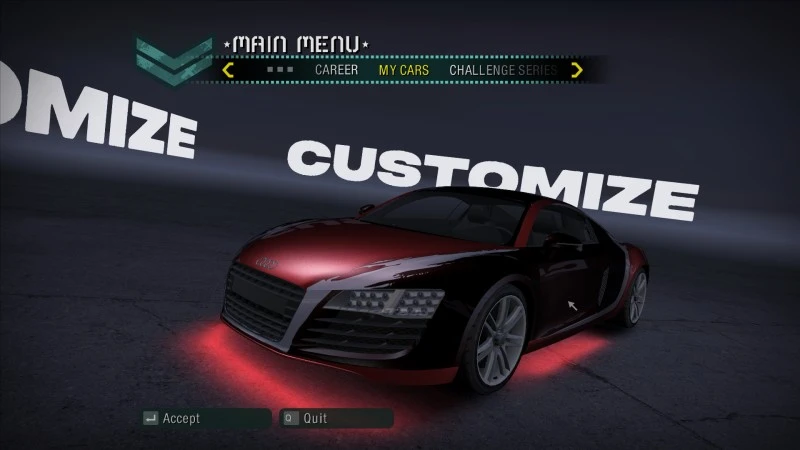 Need for Speed: Carbon "Мод на гараж из NFS Unbound"