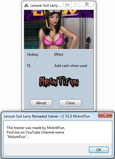 Leisure Suit Larry in the Land of the Lounge Lizards HD: Трейнер/Trainer (+1: Бесконечные Деньги) [1.0] {MrAntiFun}
