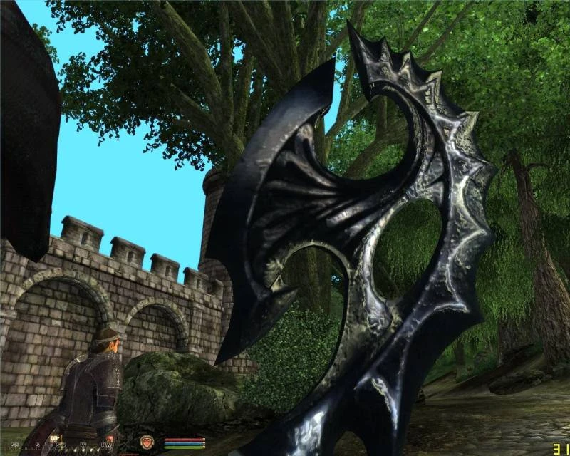 TES 4: Oblivion "Обсидиановый топор"