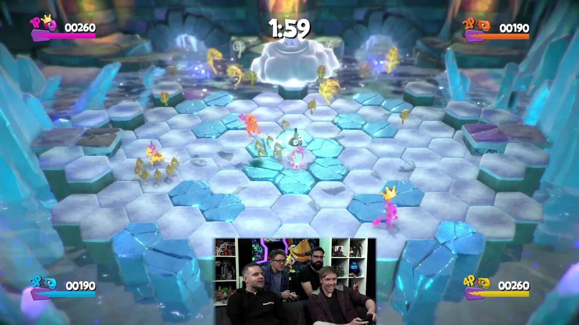 Геймплей кооперативного режима Yooka-Laylee