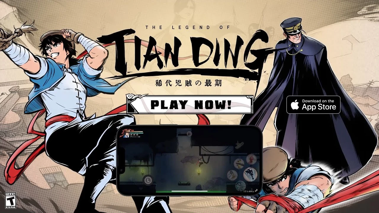 Удостоенный наград beat-em-up The Legend of Tianding стал доступен для устройств iOS