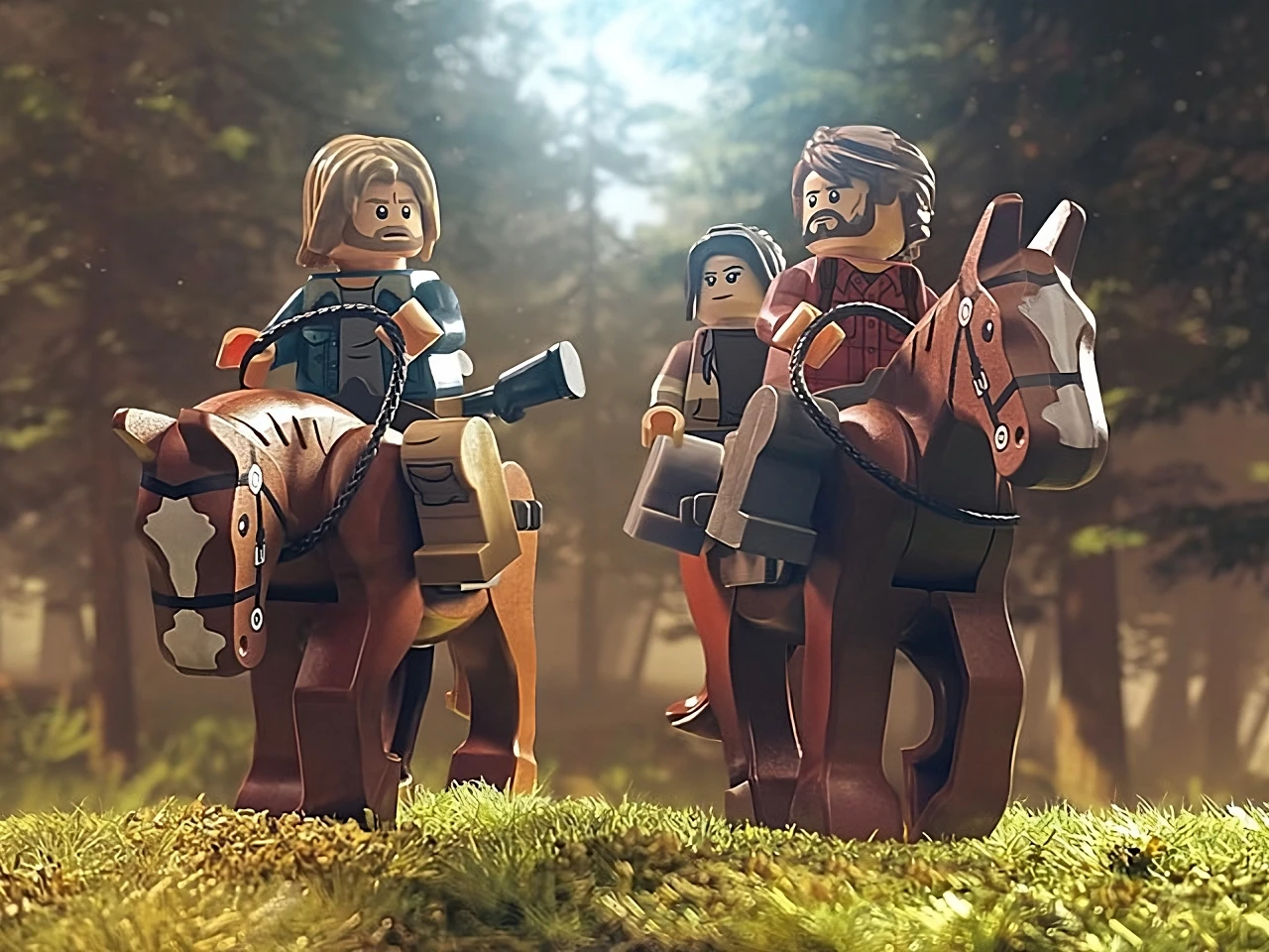 Фанат воссоздал культовую сцену из The Last of Us, используя LEGO
