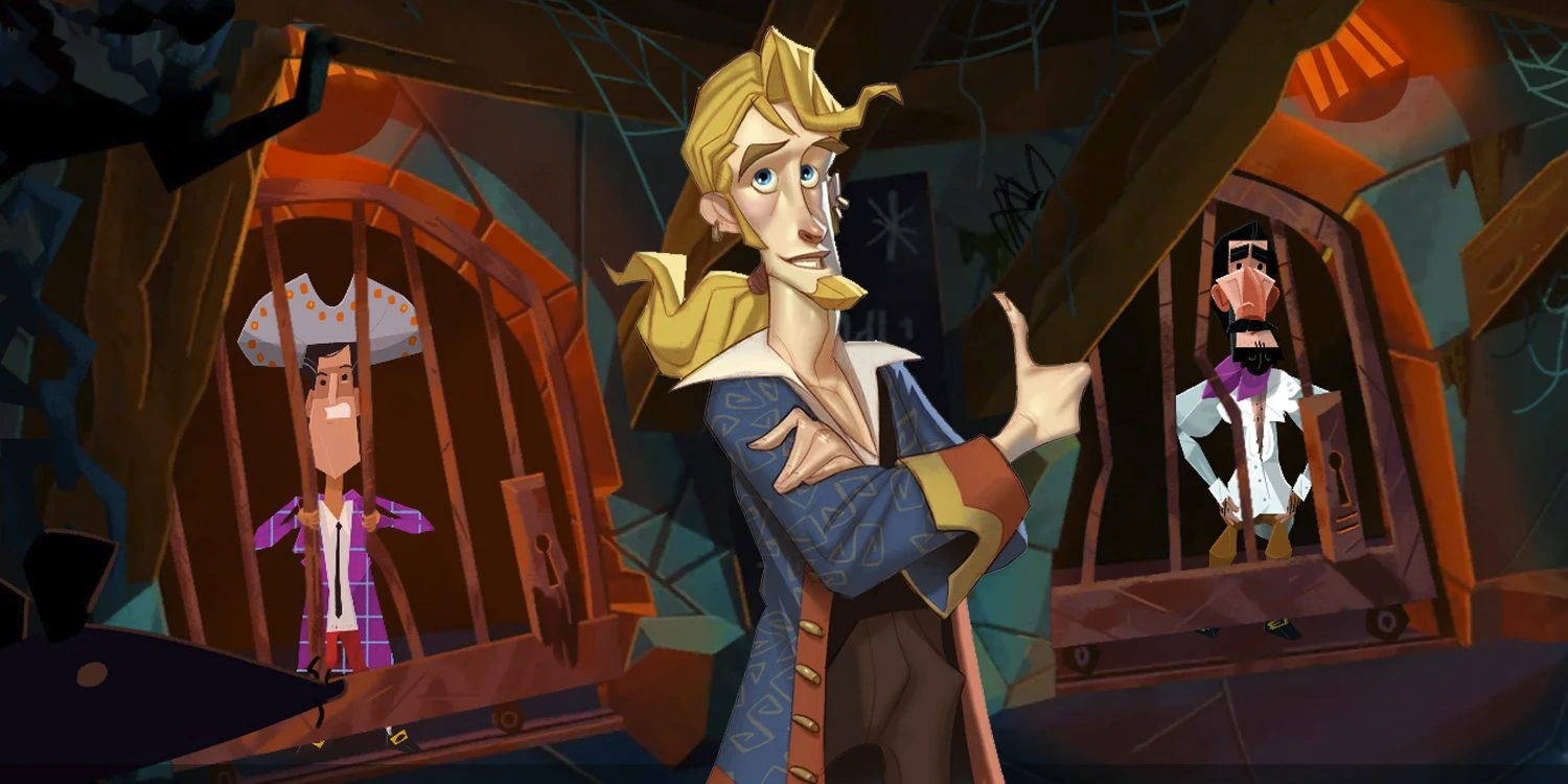 В Return to Monkey Island есть эпизодическая роль Нила Дракманна, президента Naughty Dog