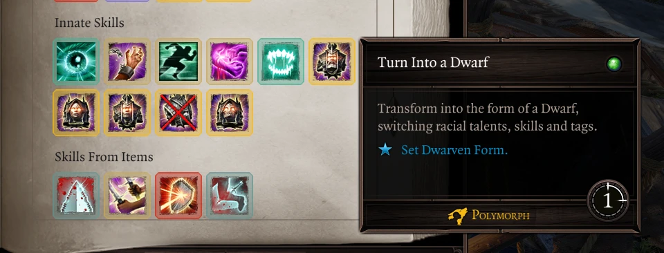 Divinity: Original Sin 2 "Мод Mask Of The Shapeshifter - Skillbooks"