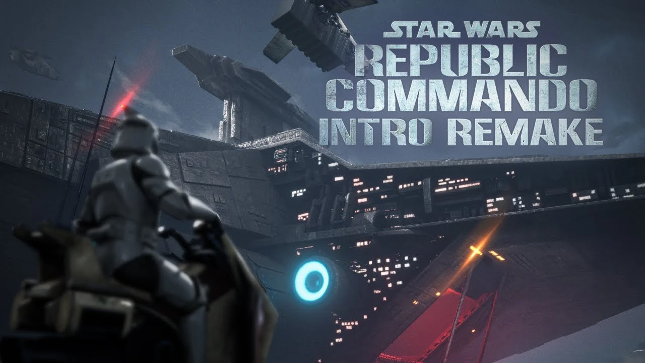 Состоялся выход ремейка вступительной заставки Star Wars: Republic Commando на движке Unreal Engine 5