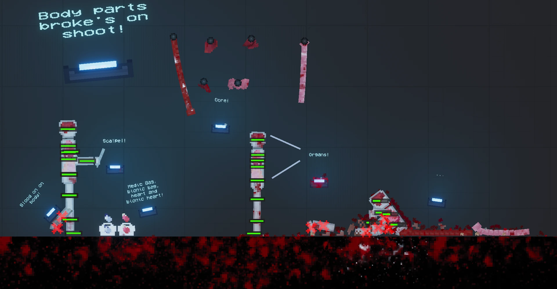 People Playground "Сборка из 5 модов на жестокость" [1.27.5]