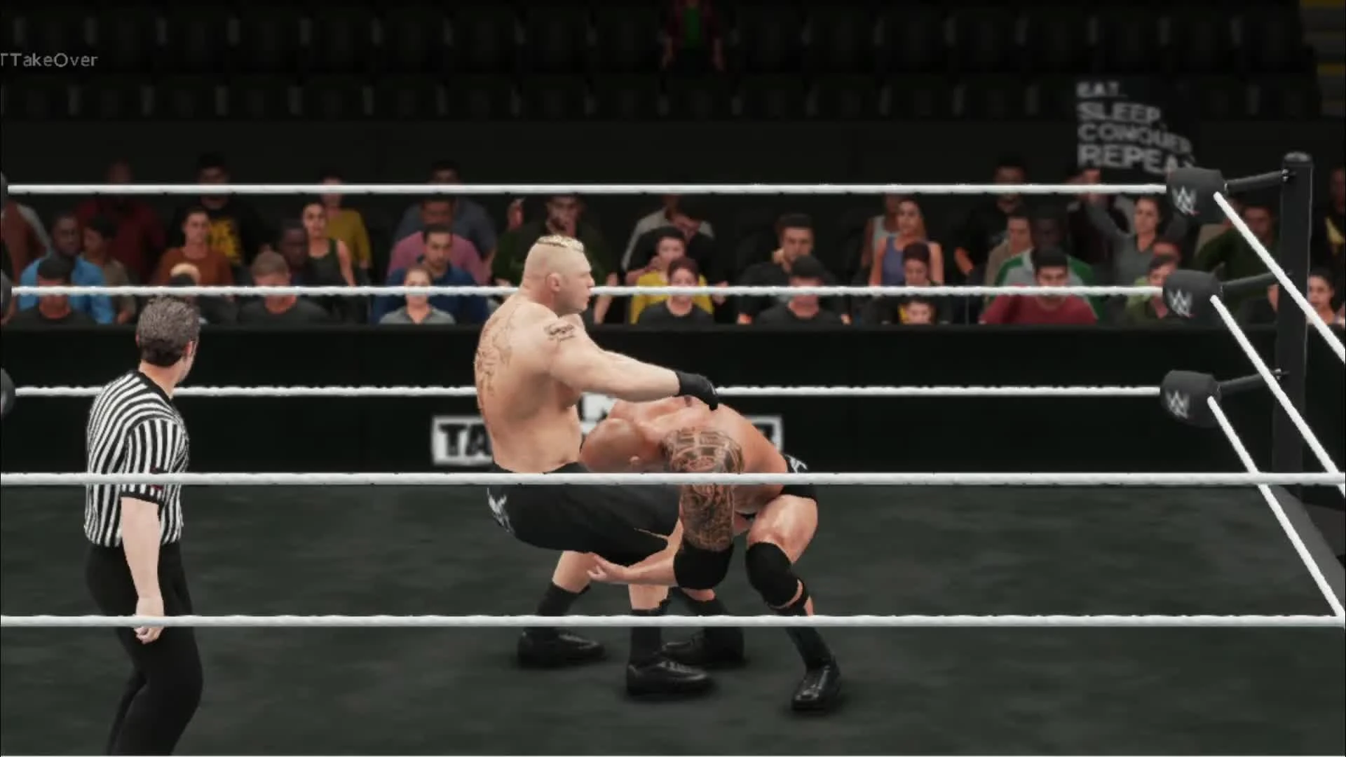 The Rock vs Brock Lesnar WWE 2K18 [Dream Match]