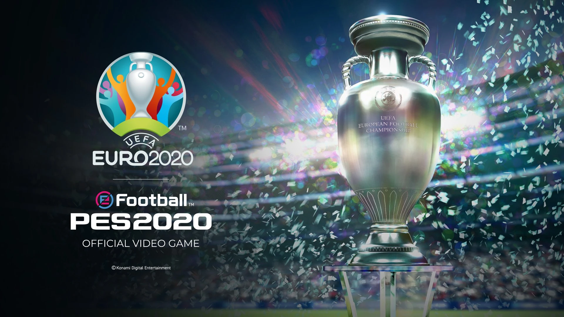 Бесплатное дополнение UEFA Euro 2020 для eFootball PES 2020 прибудет в следующем месяце