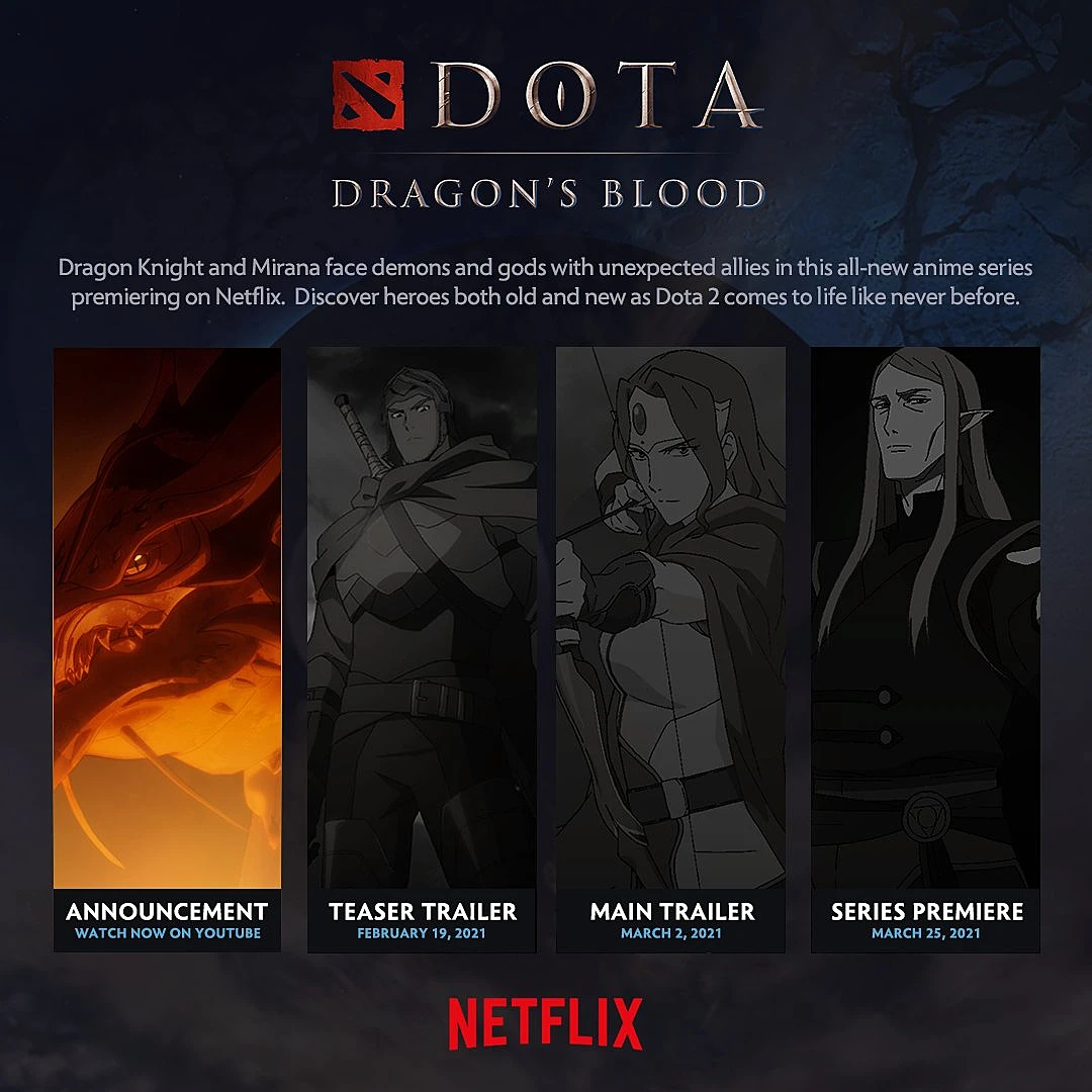 Новый тизер аниме-сериала по Dota 2 выйдет 19 февраля