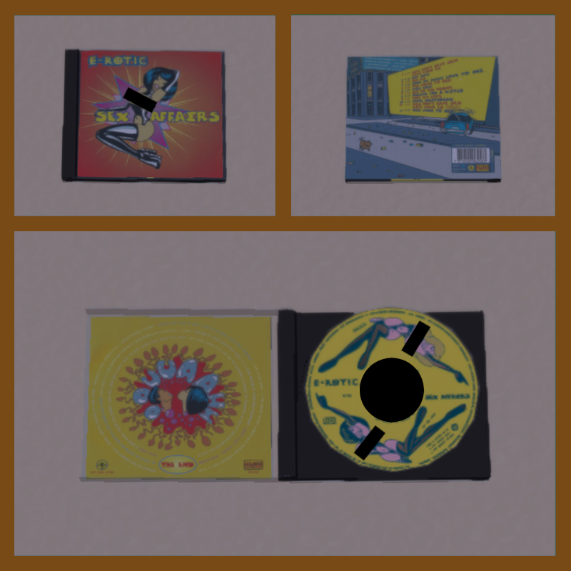 My Summer Car "CD-диск E-Rotic - Sex Affairs (1995)"