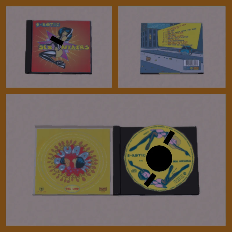 My Summer Car "CD-диск E-Rotic - Sex Affairs (1995)"