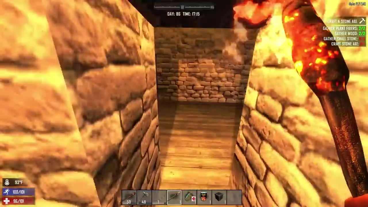 Отбились от большой толпы зомби! - 7 Days to Die