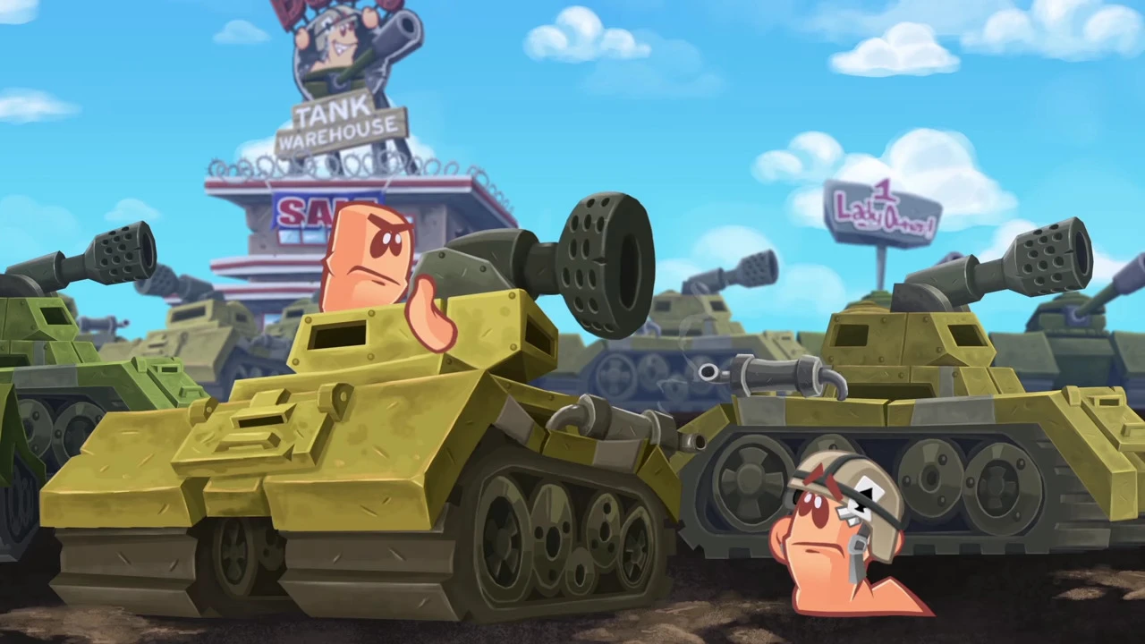 Боевая техника в Worms W.M.D