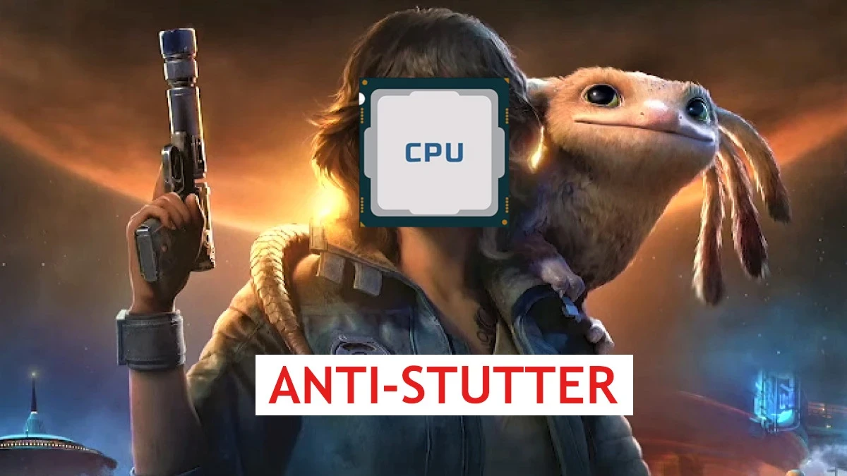 Star Wars: Outlaws "Анти-статтер- высокий приоритет процессора"