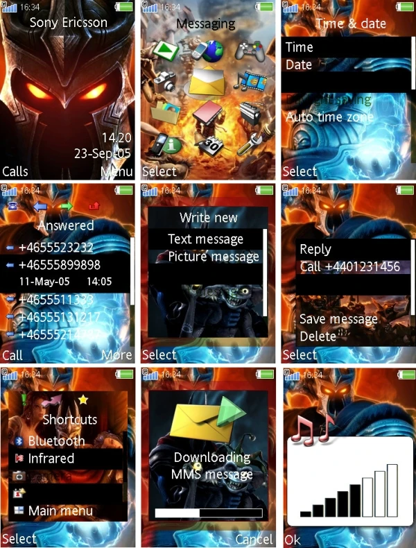 Overlord 2 "Тема 240*320 SE"