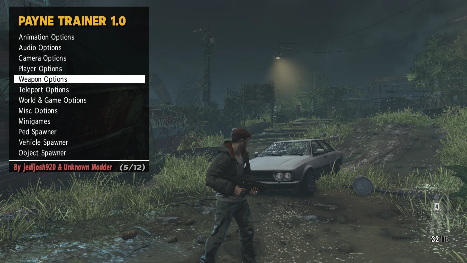 Max Payne 3: Чит-Мод/Cheat-Mode (Mod Menu / Script Hook)