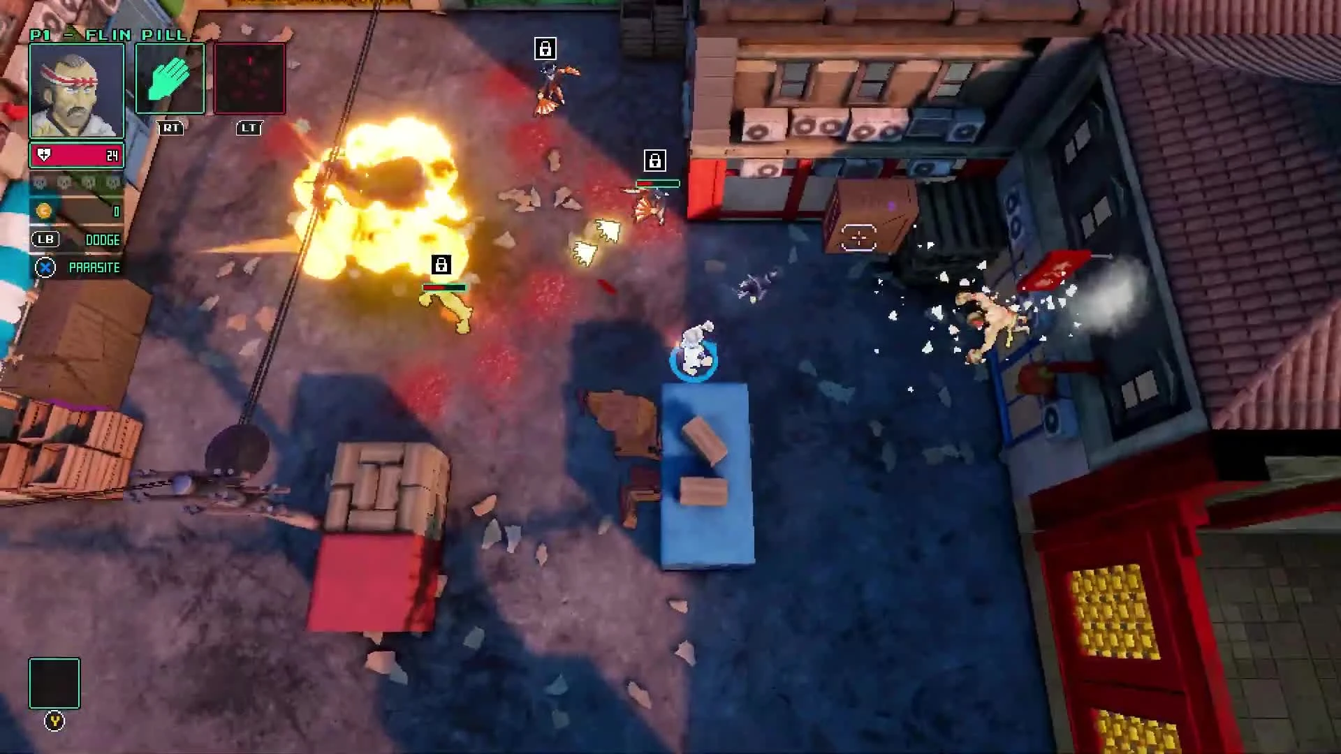 Трейлер рогалика HyperParasite