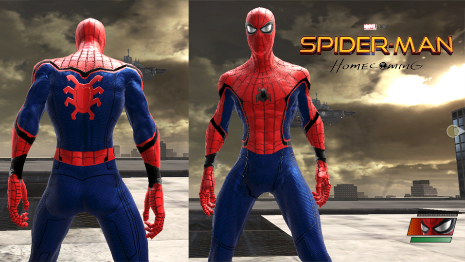 Spider-Man: Web of Shadows "Spider-Man Space Knight mashup [plus Homecoming suit v1.3]"