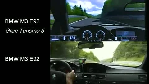 Nurburgring Nordschleife Gran Turismo 5 vs Real