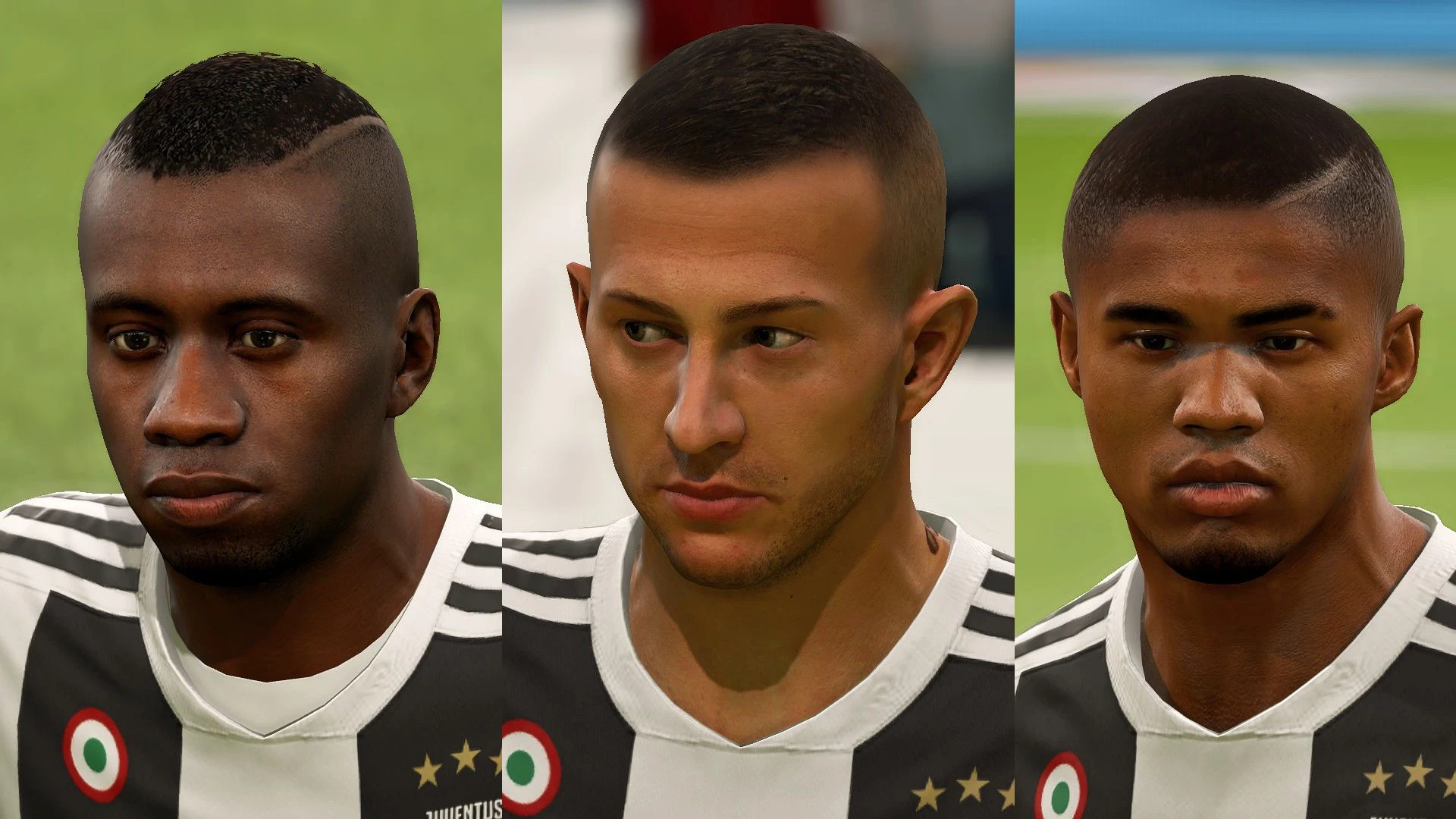 FIFA 19 "Juventus facepack"