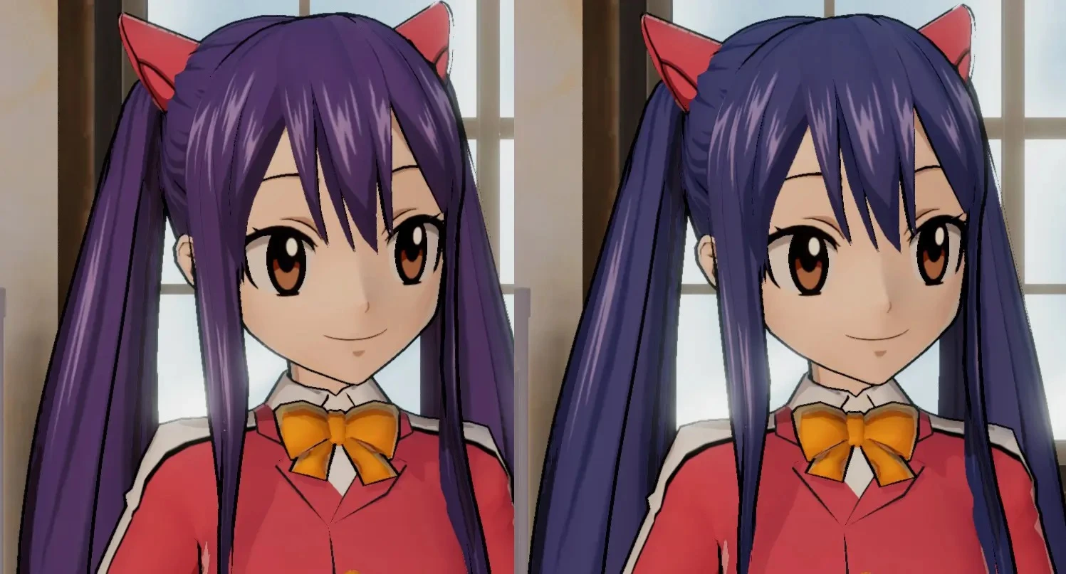 Fairy Tail "Фикс волос Венди"