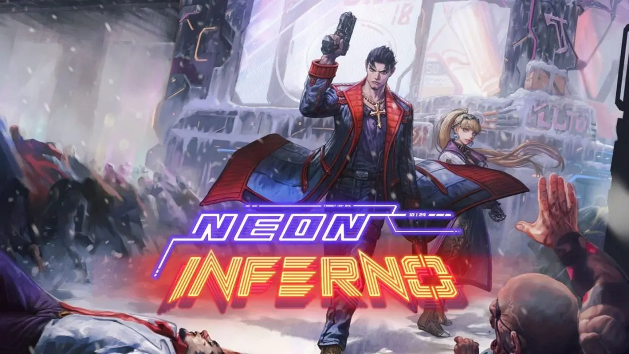 Neon Inferno "Сохранение - игра пройдена"