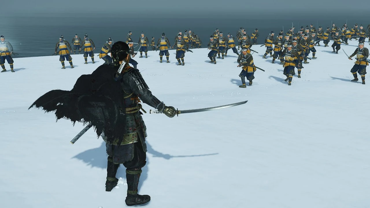 Призрак против 70 самураев: бой без единой ошибки в Ghost of Tsushima