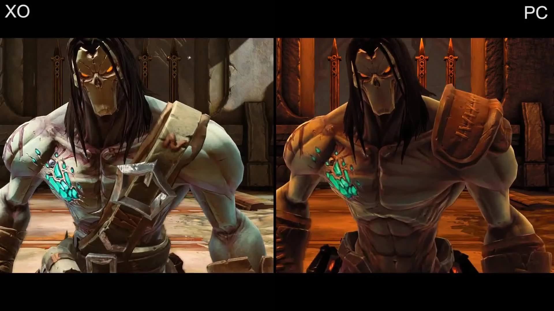 Darksiders 2 Deathinitive Edition "Сравнение PS4/Xbox One/PC (DigitalFoundry)"