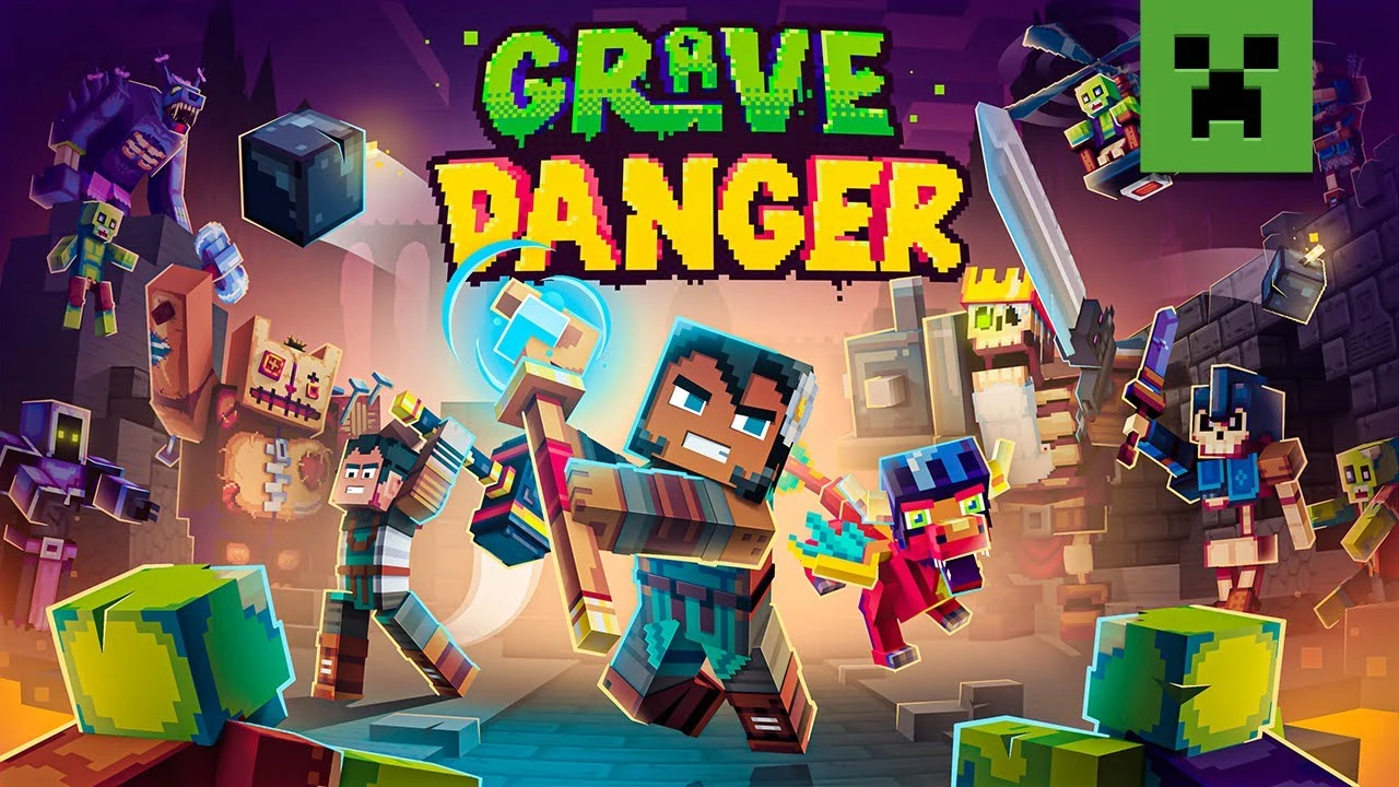 В Minecraft раздают последний новогодний подарок - приключение с драконами и монстрами