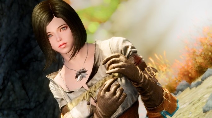 Elder Scrolls 5: Skyrim "Спутница Руна (R.B. RUNA FOLLOWER)"