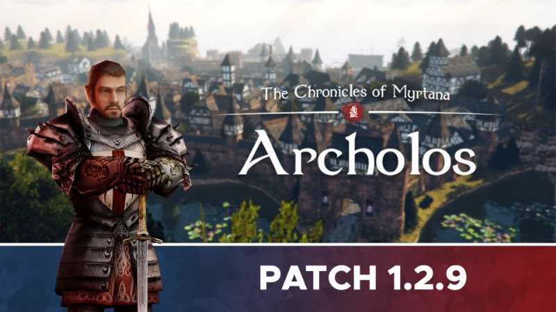 Вышло небольшое обновление 1.2.9 для "Хроники Миртаны: Архолос"
