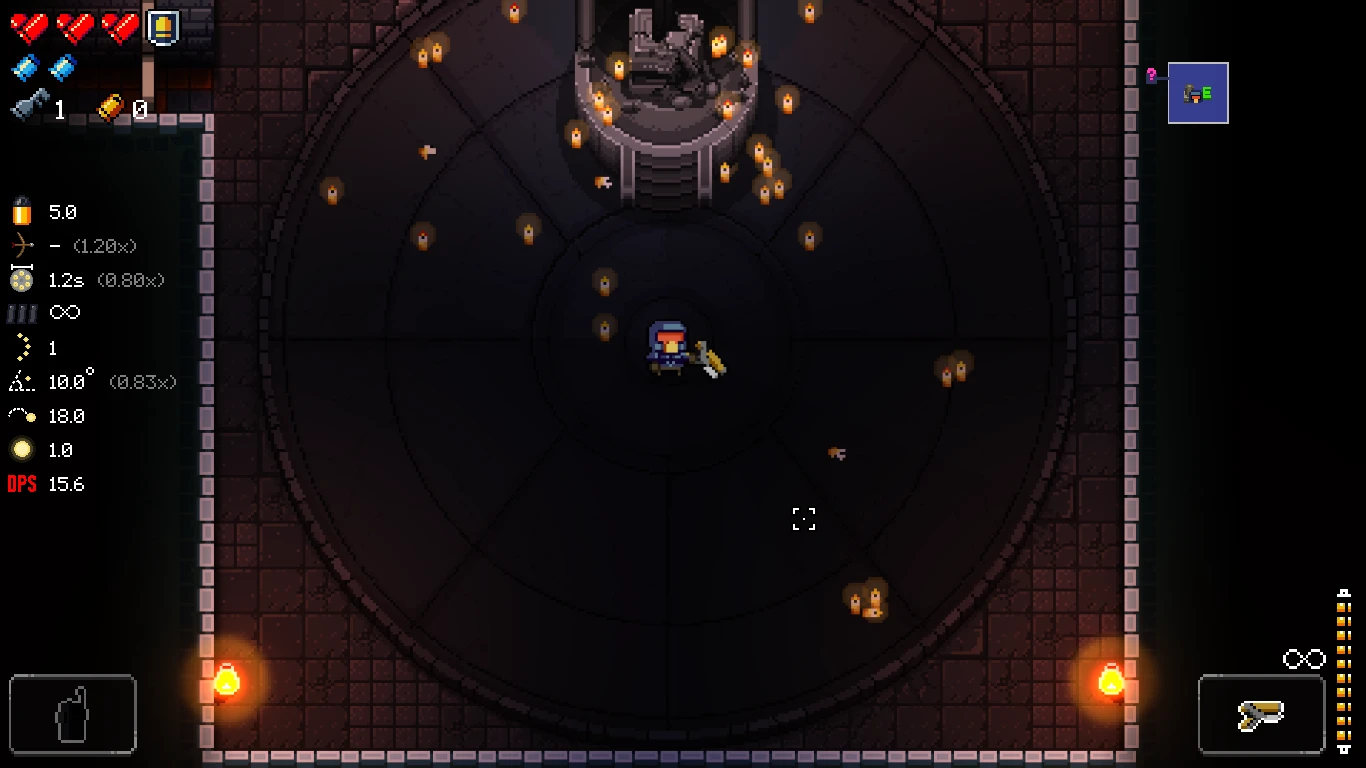 Enter the Gungeon "Улучшенный интерфейс"