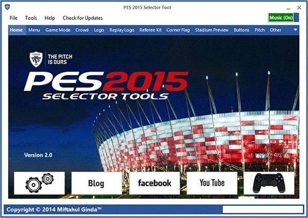 PES 2015 "Selector Tool 2.1 by Ginda01"