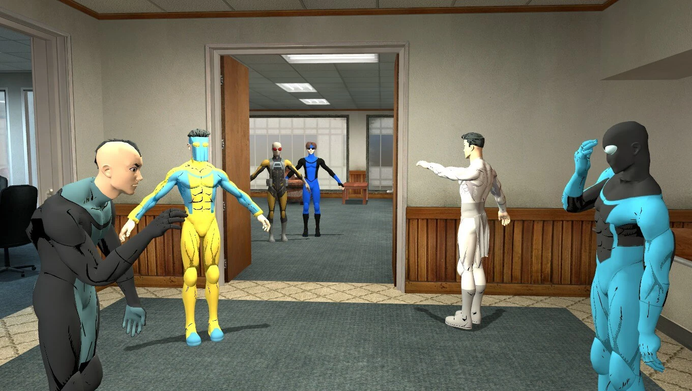 Garry's Mod "Пак Моделей Неуязвимого из Войны Неуязвимых - ПЕРВАЯ ЧАСТЬ"