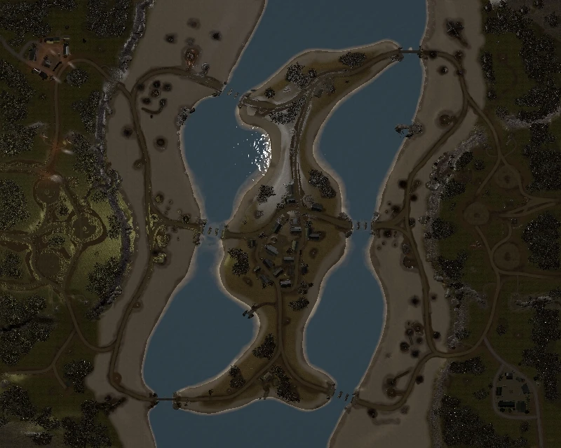 Company of Heroes 2 "Карта Река"