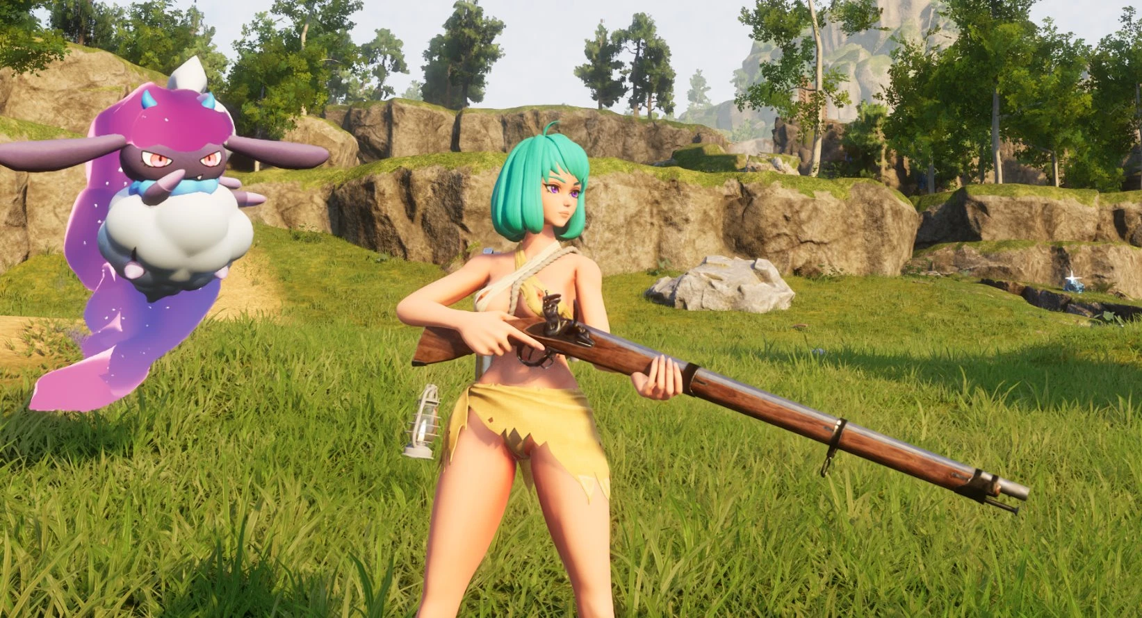 Palworld "Эротическая тканевая броня"