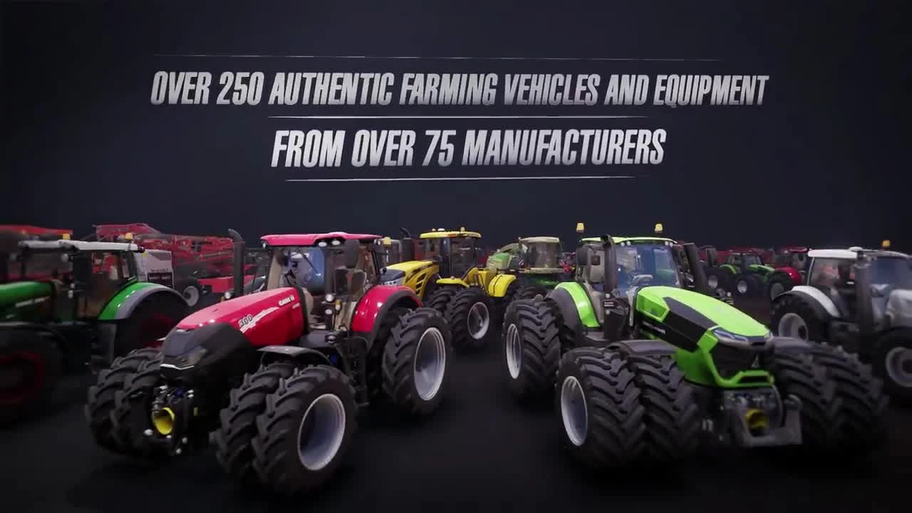 Farming Simulator 17 Трейлер парка техники PS4