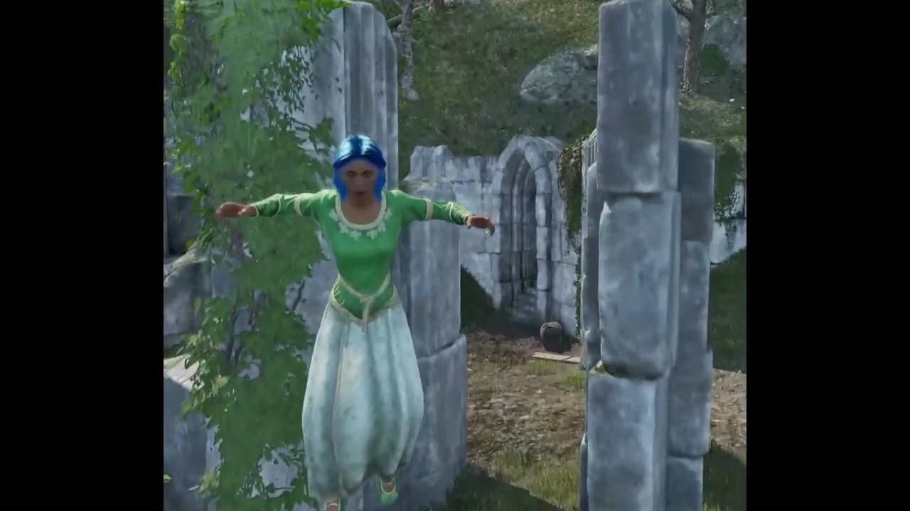 The Elder Scrolls 4: Oblivion Remastered "Мультиджампинг"