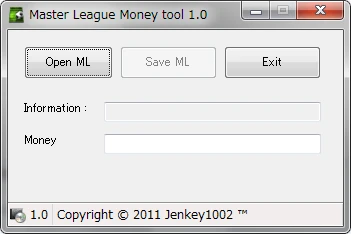 Pro Evolution Soccer 2011 (PES 2011): Редактор Денег в Мастер Лиге / Master League Money Tool [1.1] [jenkey1002]