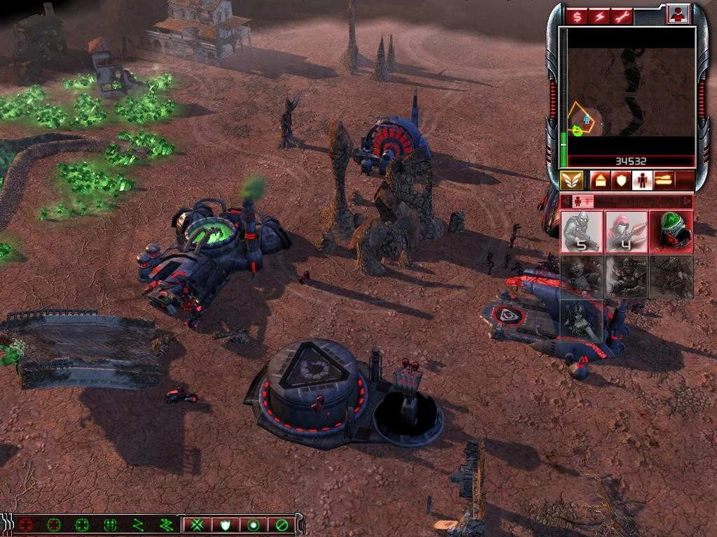 Command & Conquer 3: Tiberium Wars "Карта - Texas Oil Siege"