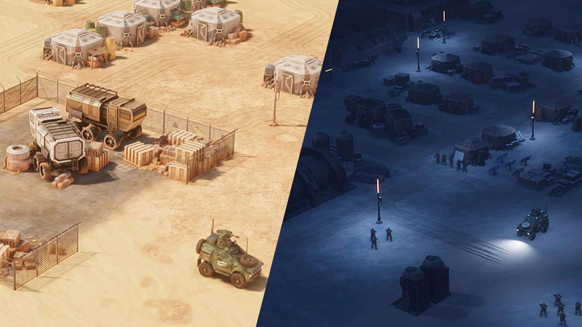 В Menace иногда придётся воевать в кромешной тьме, под проливным дождём и в песчаной буре - подробности от разработчиков