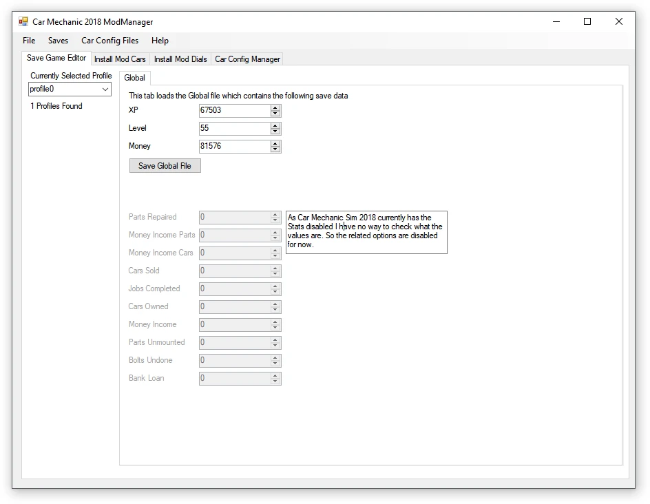 Car Mechanic Simulator 2018 "ModManager"