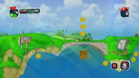 Worms Crazy Golf "Геймплейный трейлер"