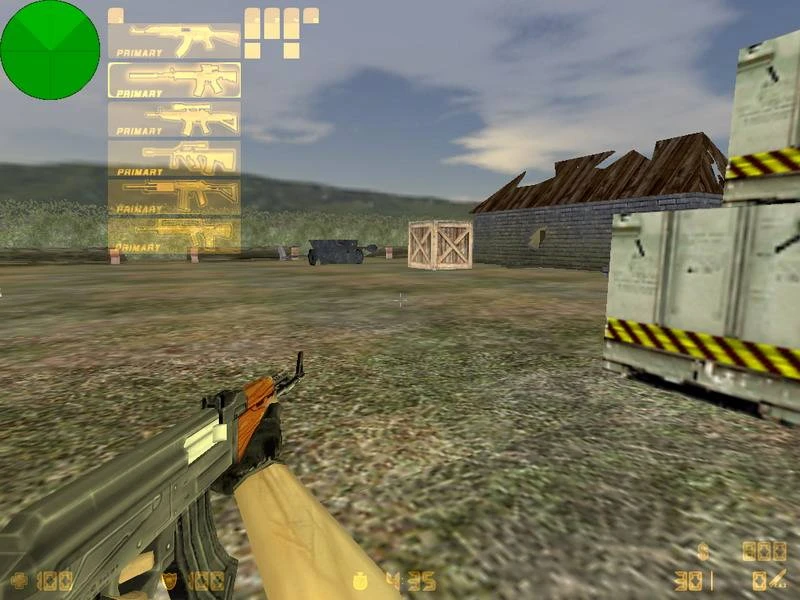 Counter-Strike "Карта - aim_trenches"