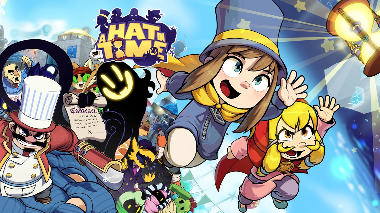 Бесплатное DLC для владельцев A Hat in Time (24 часа)