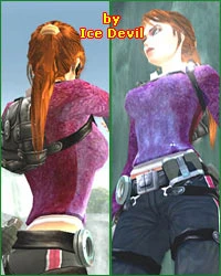 Tomb Raider: Legend "Winter Purple no Coat"