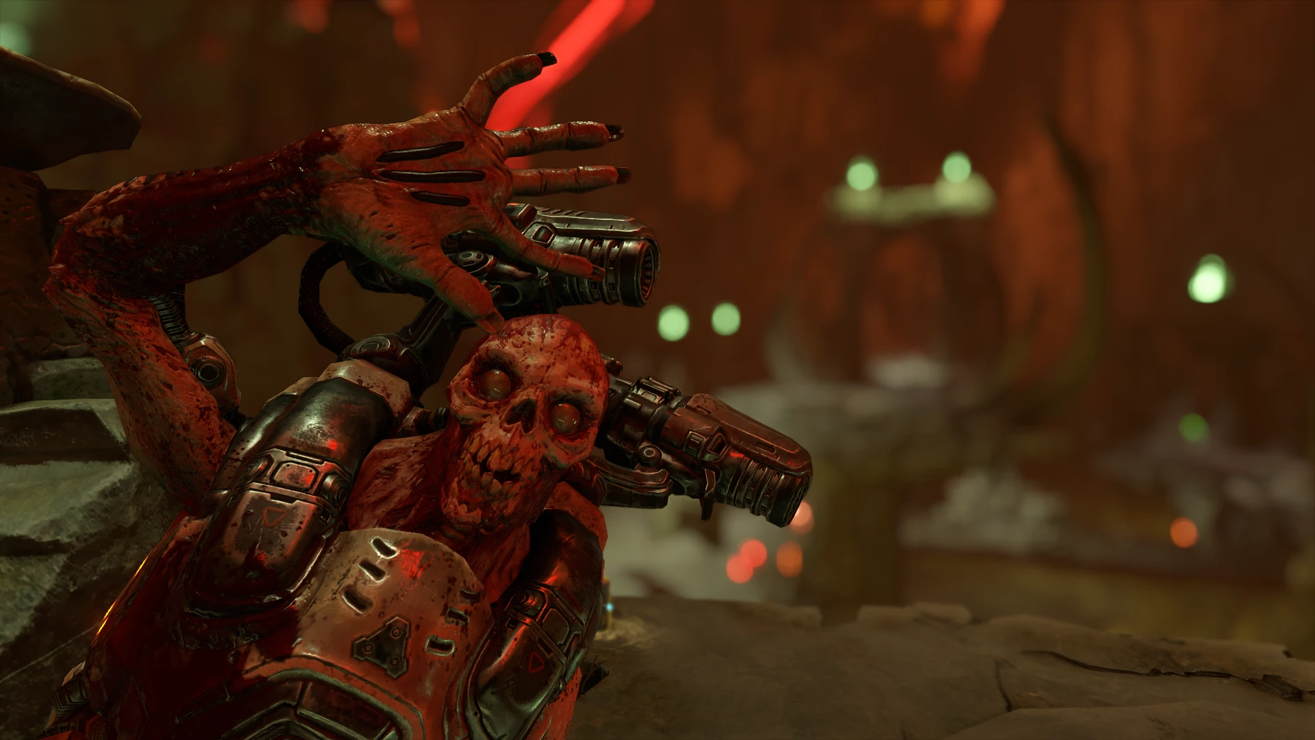 Косплей на Ревенанта из Doom 2016