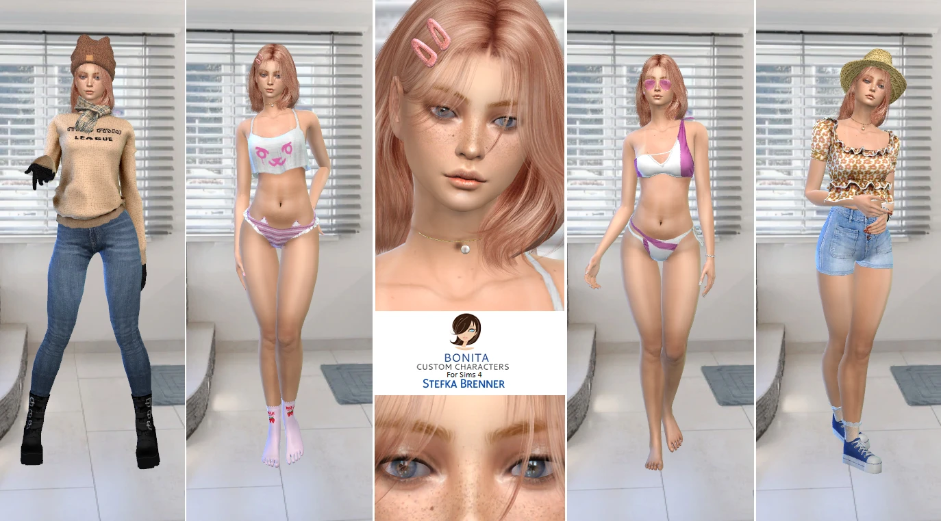 The Sims 4 "Персонаж - Стефка Бреннер"