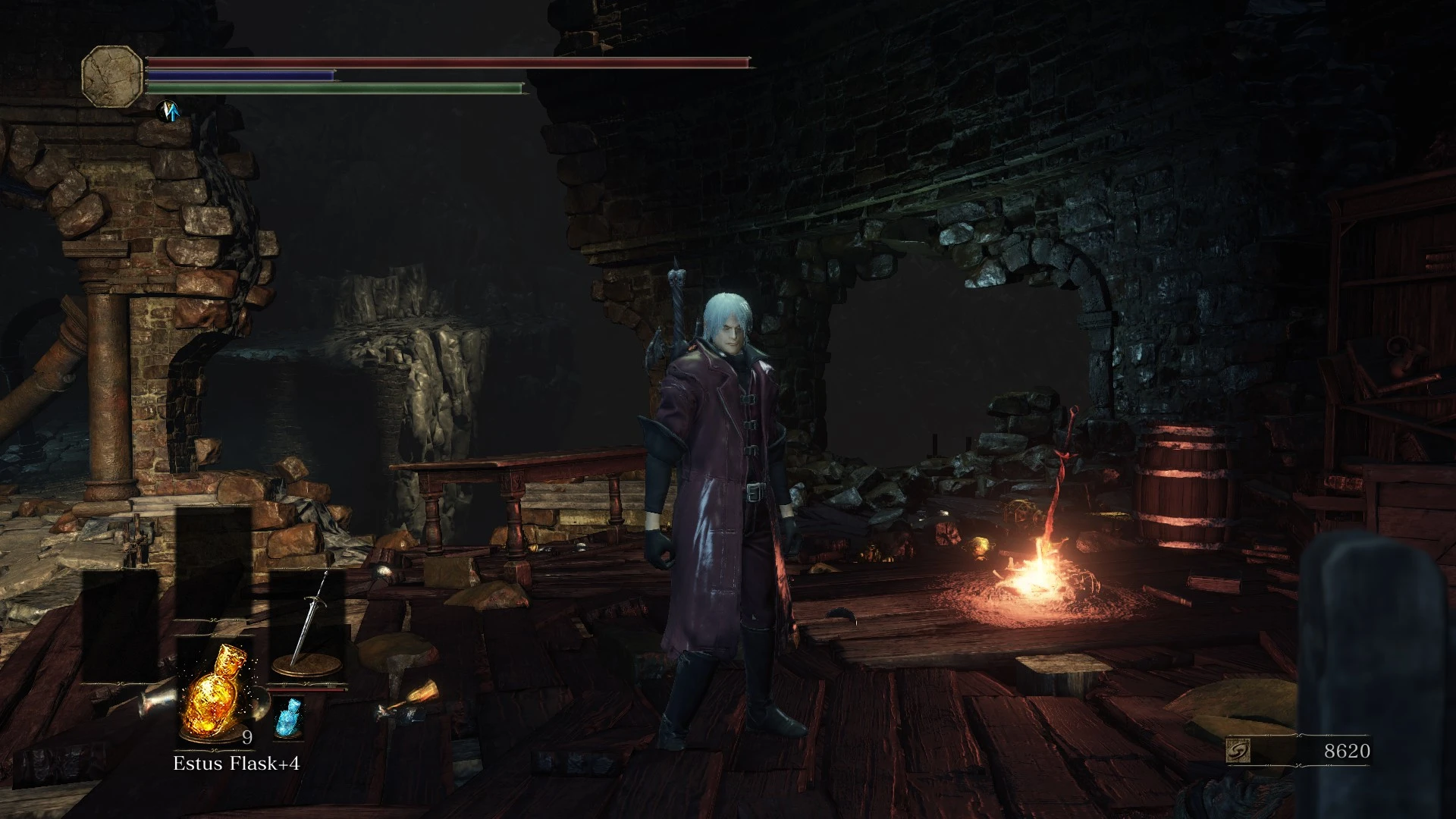 Dark Souls 3 "Devil May Cry 3 - новые анимации, оружие и главный герой"