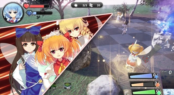 Анонсирована Touhou Project: Gensokyo Defenders для PlayStation 4